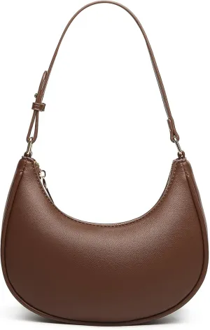 Barabum Retro Classic Hobo Clutch Shoulder Tote Clutch HandBag with Zipper Closure for Women