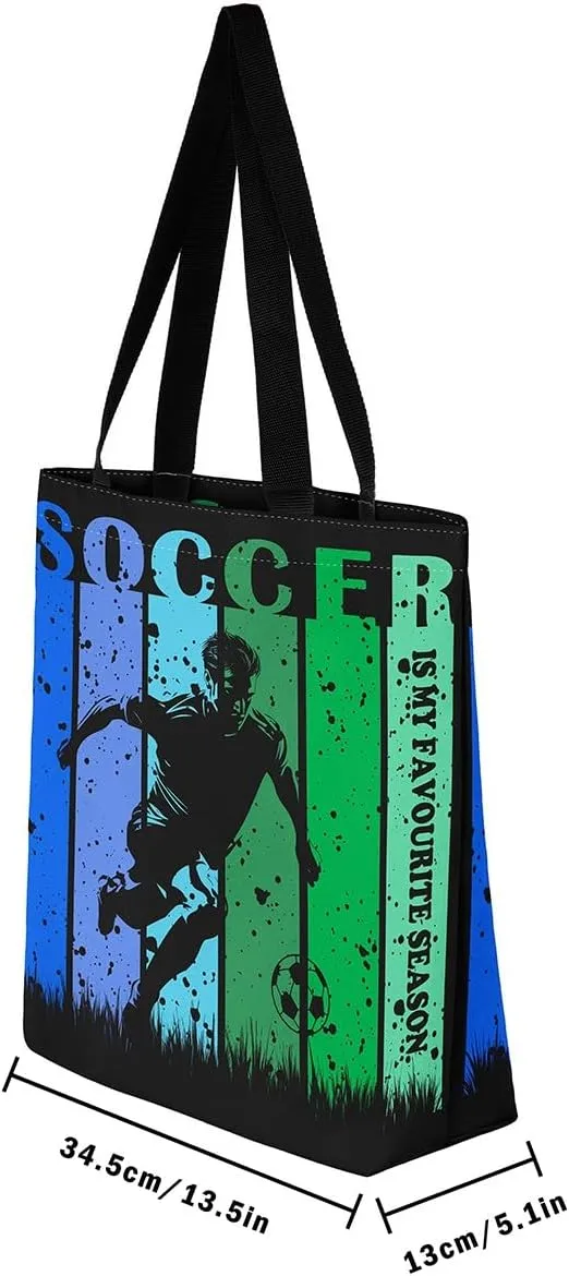 Basketball Canvas Tote Bag Basketball Game Canvas Bag for Basketball Players