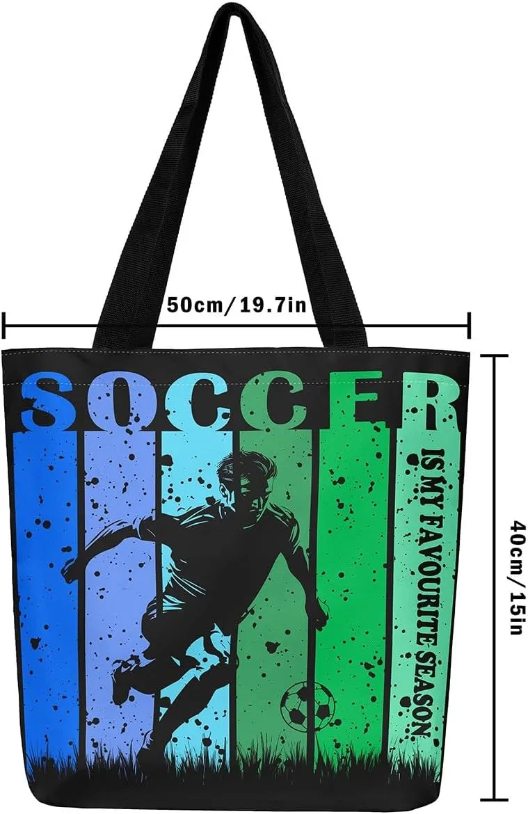 Basketball Canvas Tote Bag Basketball Game Canvas Bag for Basketball Players