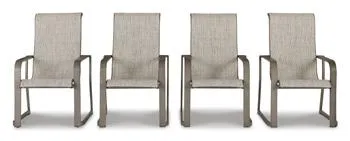 Beach Front Sling Arm Chair (Set of 4)