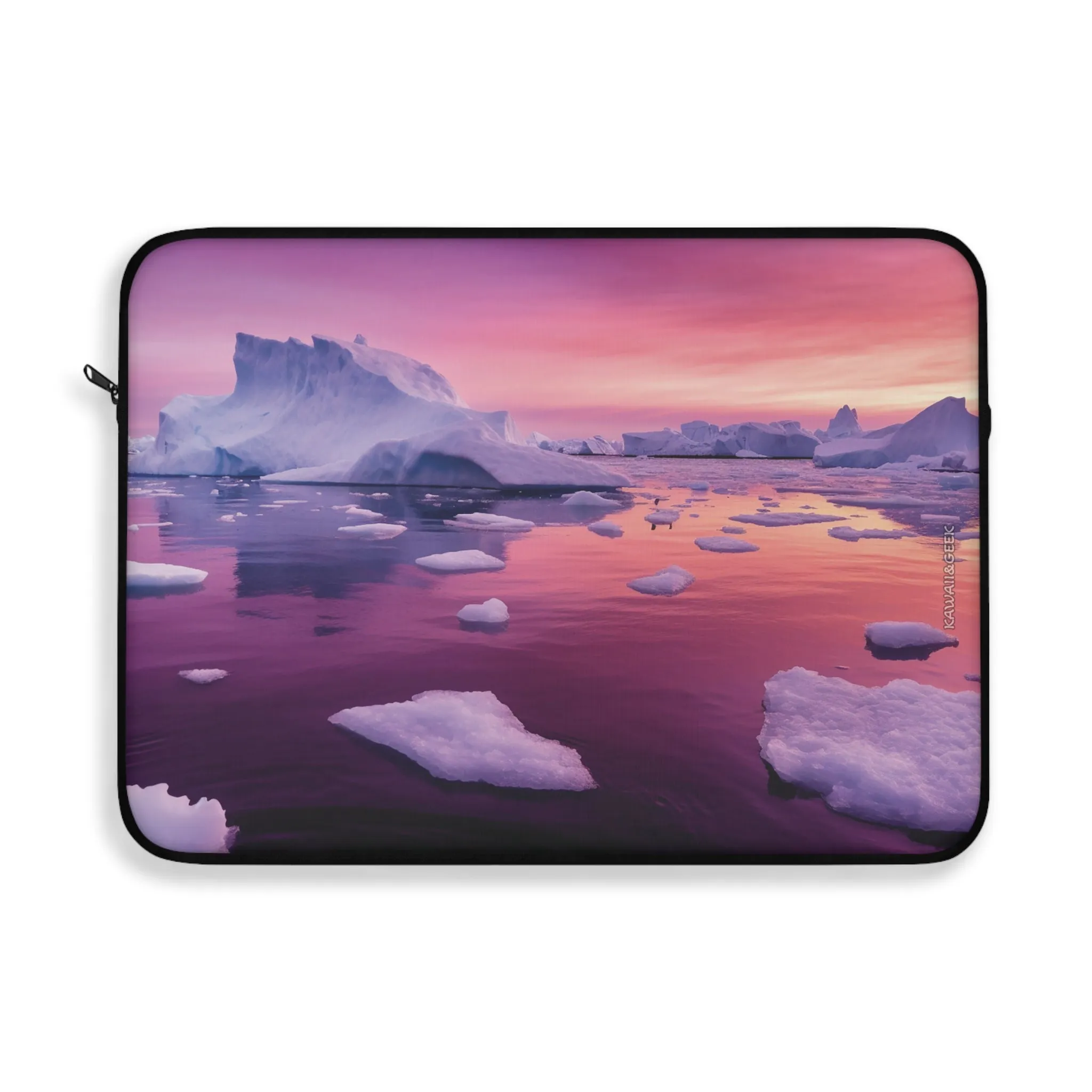 Beautiful Arctic Landscape Laptop Sleeve - Protect Your Device in Style