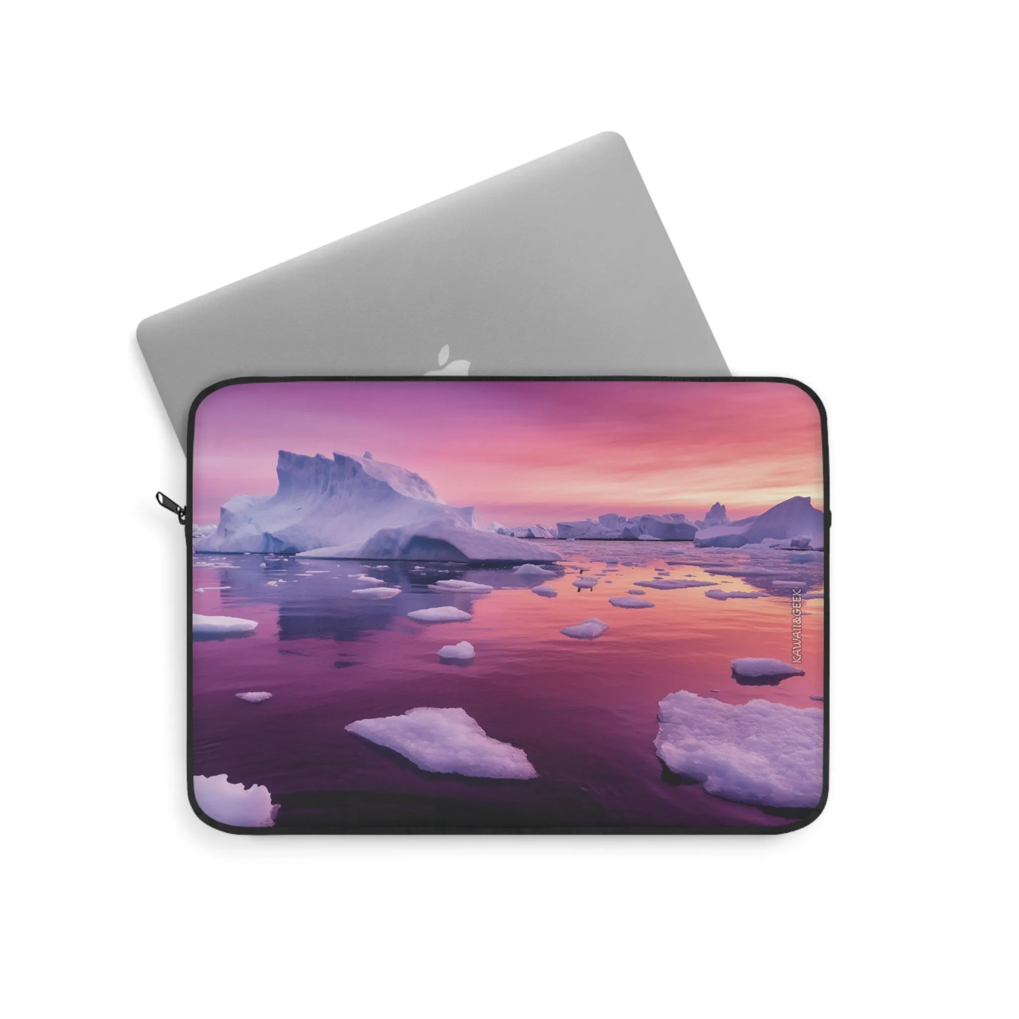 Beautiful Arctic Landscape Laptop Sleeve - Protect Your Device in Style