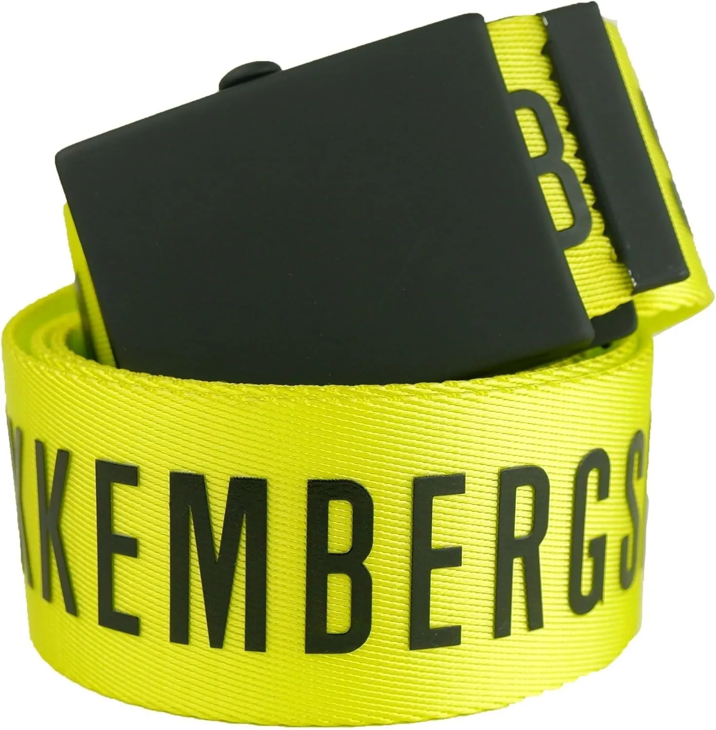 Belts - Yellow Polyester Belt - 90 cm / 36 Inches