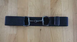 Black Glitter Snaffle Belt