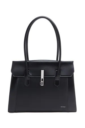 BLOSSOM STRUCTURED TOTE BAG 275 BLACK