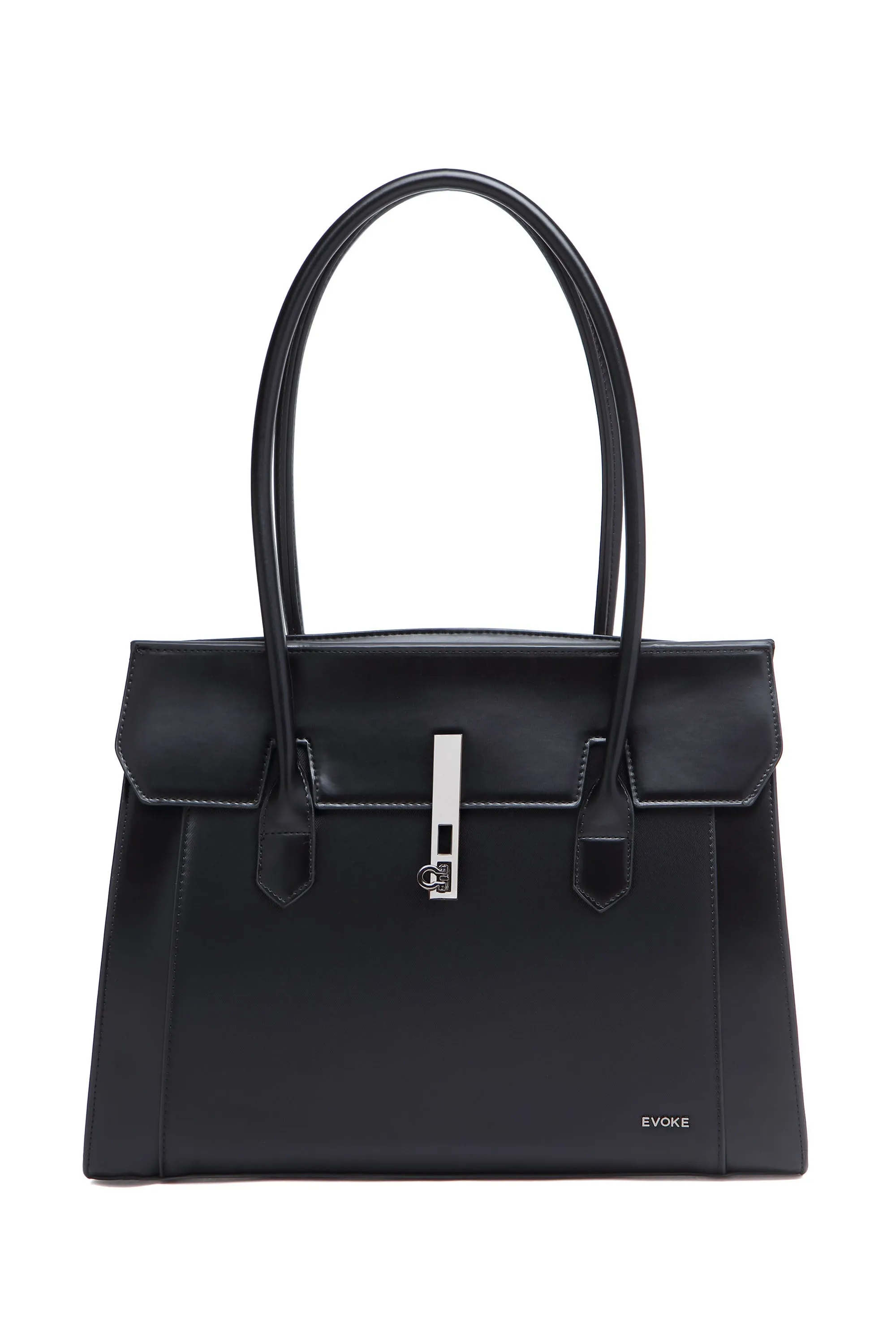 BLOSSOM STRUCTURED TOTE BAG 275 BLACK