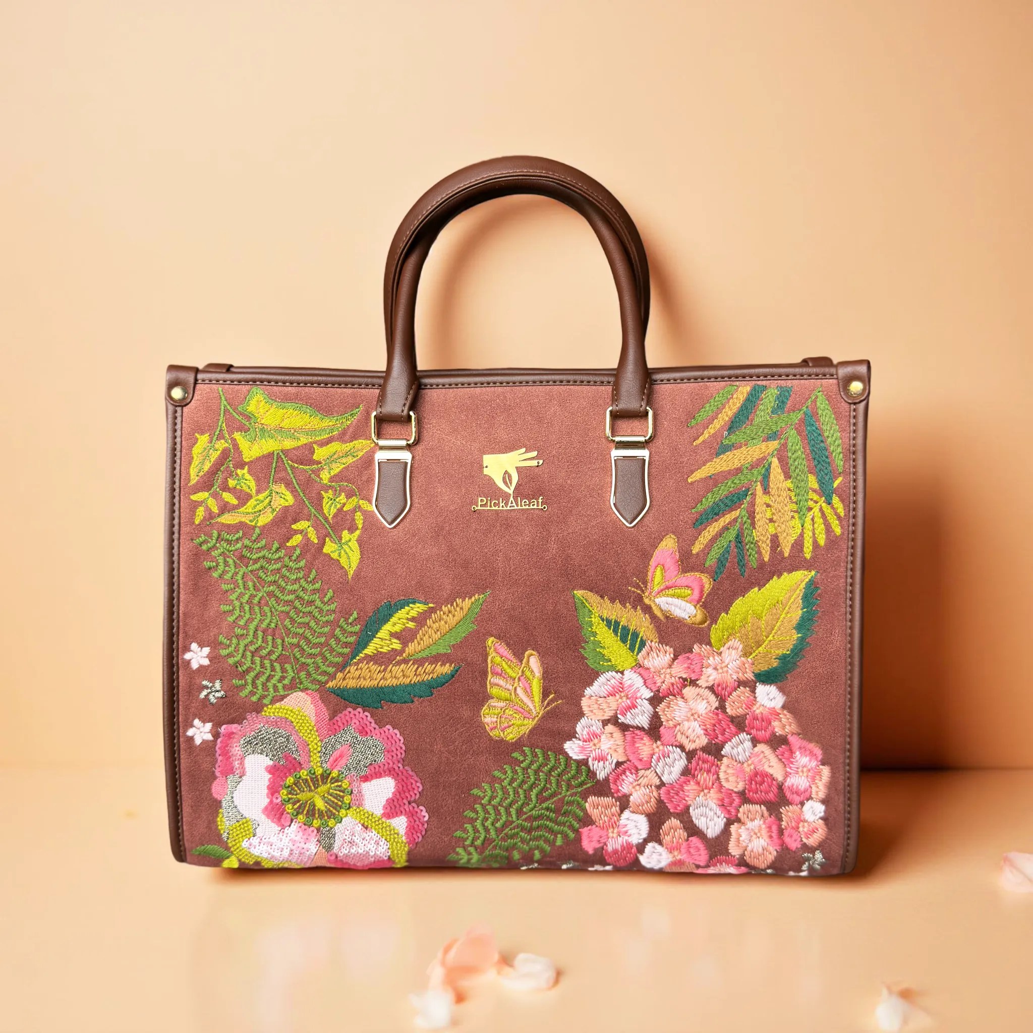 Blossom Wood Tote Bag