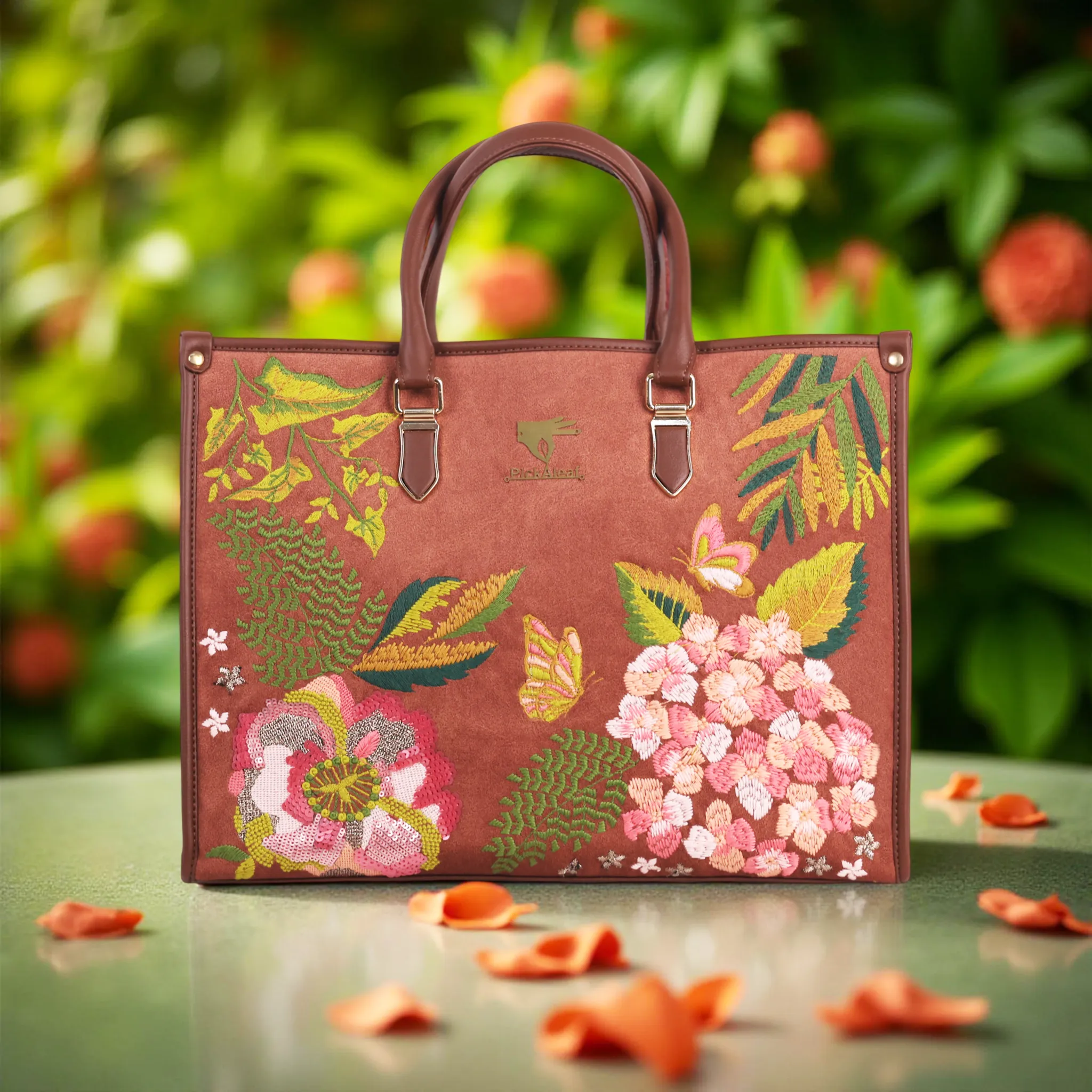 Blossom Wood Tote Bag