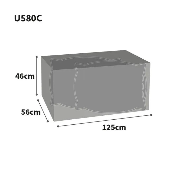 Bosmere Ultimate Protector Outdoor Furniture Cushion Storage Bag 125cm x D56cm x H46cm
