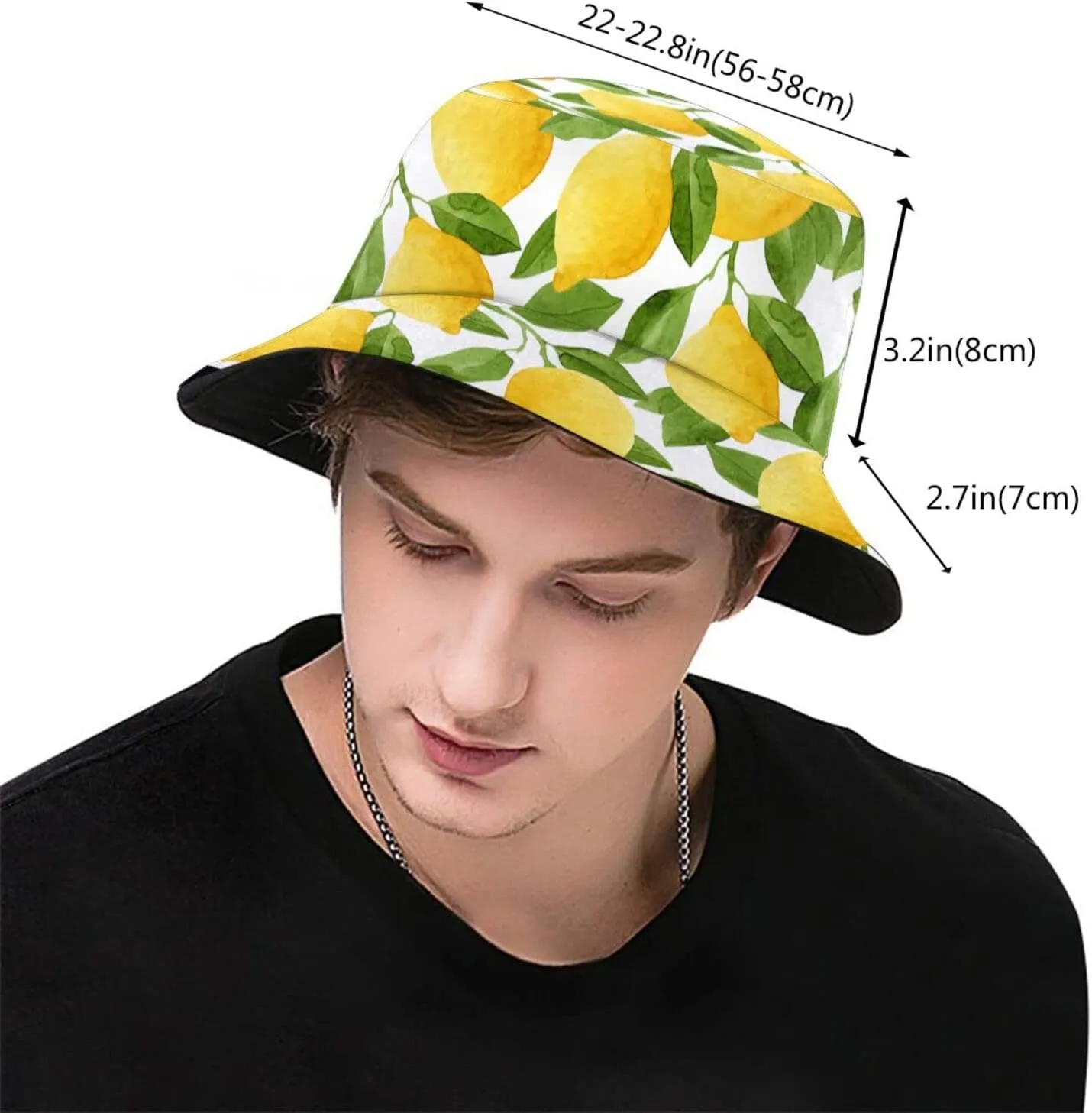 Bucket Hat Sun Beach Packable Fisherman Cap for Women Men Summer Outdoor Hiking