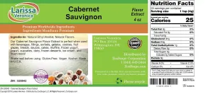 Cabernet Sauvignon Flavor Extract (4 oz, ZIN: 528942)