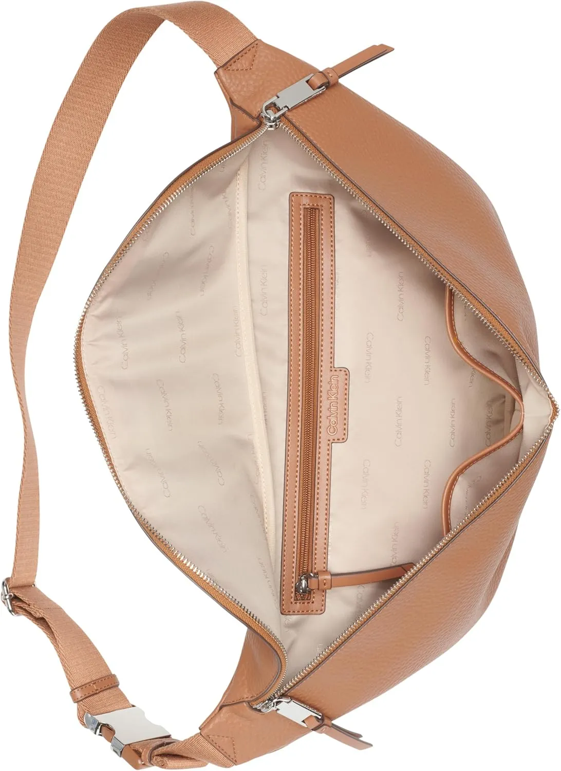 Calvin Klein Women's Moss Organizational Large Sling Belt Bag