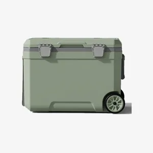 Car Camping Coolers for BMW X1/X2/X3/X4/X5/X6/X7/X8/Z4, Waterproof Portable Cooler, Leak Proof Picnic Insulated Bag, Ultra-Light Premium Ice Chest Box,A-Green-45L