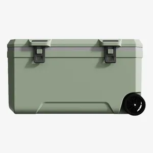 Car Camping Coolers for NIO EC6/EC7/EL6/EL7/ES6/ES7/ES8/ET5/ET7/ET9/EP9, Waterproof Portable Cooler, Leak Proof Picnic Insulated Bag, Ultra-Light Premium Ice Chest Box,A-Green-120L