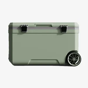 Car Camping Coolers for Pathfinder EUR, Waterproof Portable Cooler, Leak Proof Picnic Insulated Bag, Ultra-Light Premium Ice Chest Box,A-Green-70L