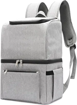 Car Camping Coolers for Peugeot 2008/3008/4008/5008/Partner/Rifter/Bipper, Waterproof Portable Cooler, Leak Proof Picnic Insulated Bag, Ultra-Light Premium Ice Chest Box,C-Gray