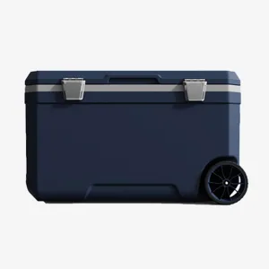 Car Camping Coolers for Volvo S40/S60/S40/S80/S90, Waterproof Portable Cooler, Leak Proof Picnic Insulated Bag, Ultra-Light Premium Ice Chest Box,C-Blue-70L