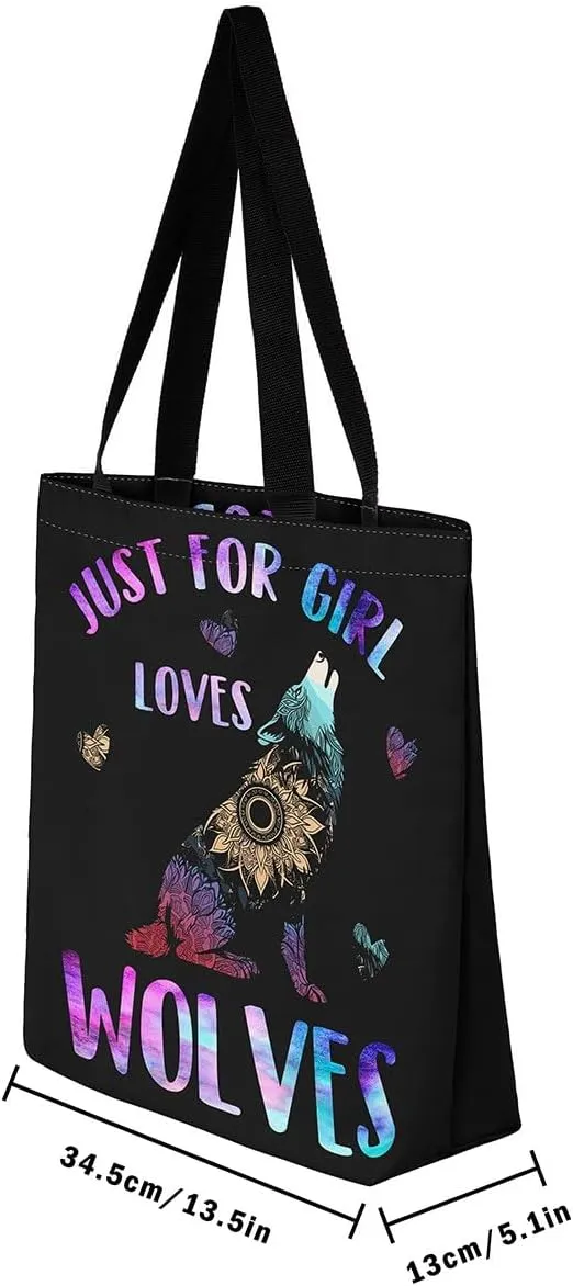 Cartoon Milk Cow Canvas Tote Bag Lovely Farm Animal Kawaii Beach Bag,Strawberry Flowers Handbag for Women