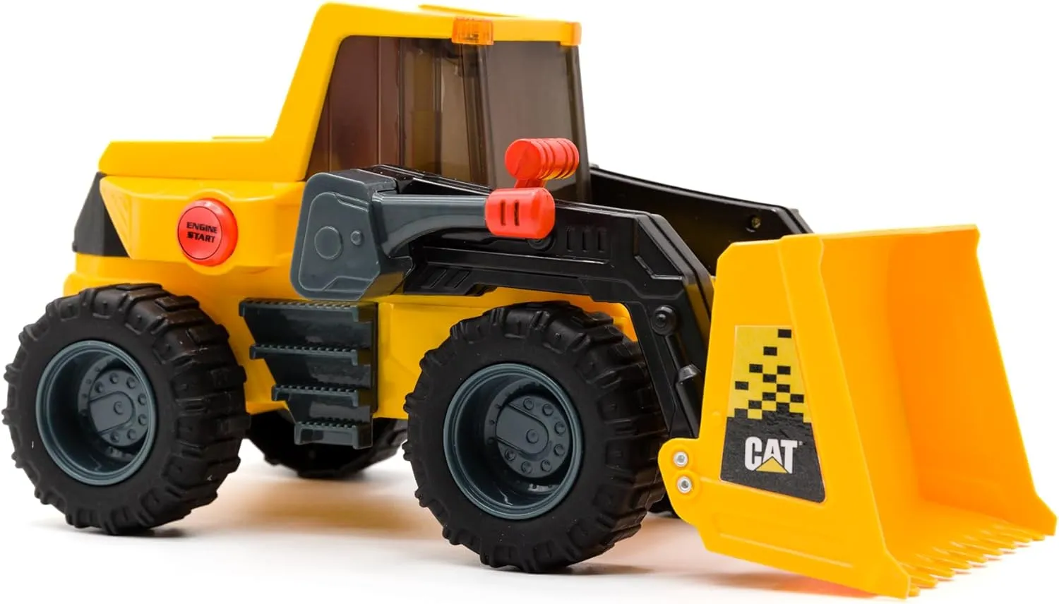 CAT Construction Toys, CAT Construction 11.5" Power Haulers 2.0 Wheel Loader, Lights and Sounds, Ages 3 and up