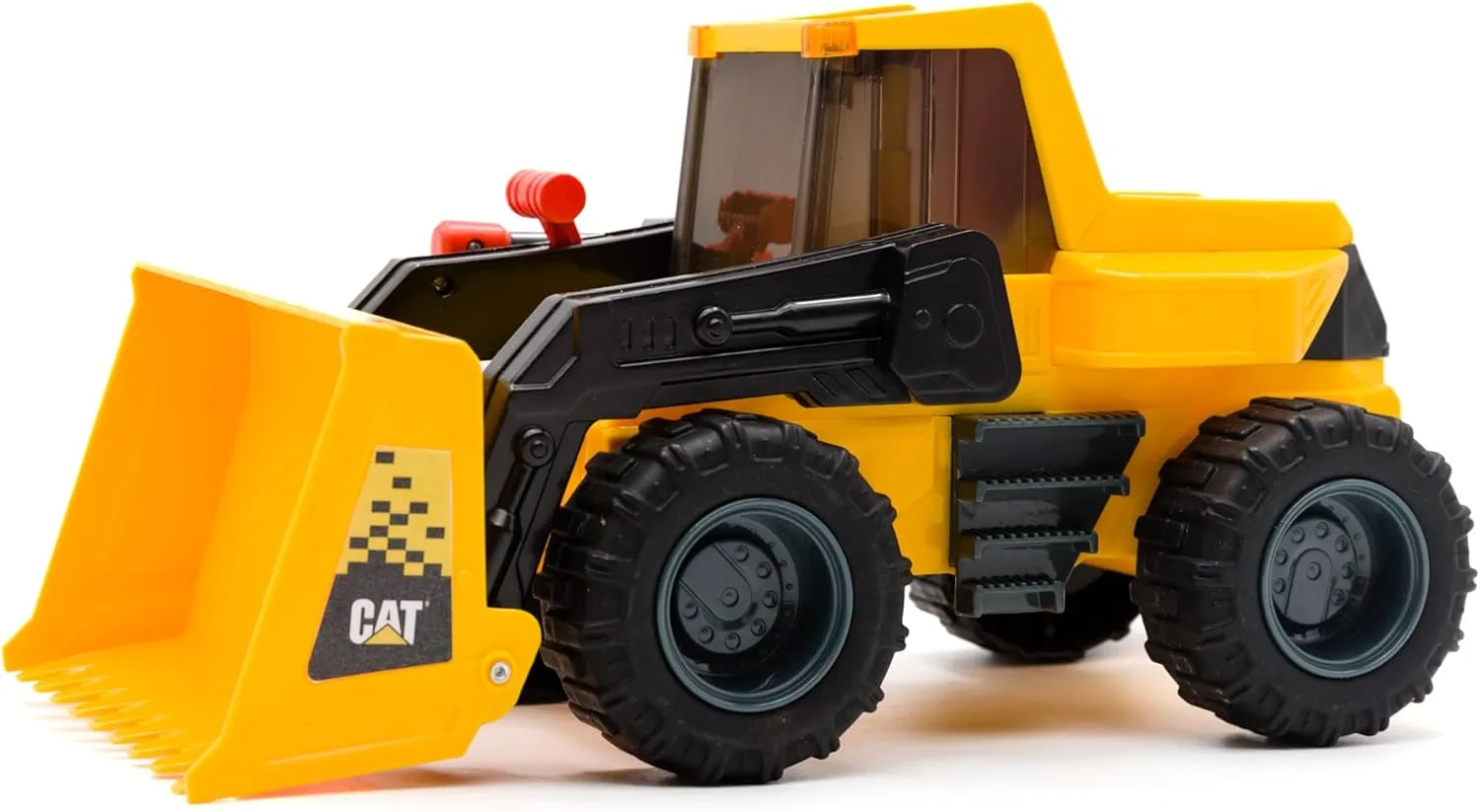 CAT Construction Toys, CAT Construction 11.5" Power Haulers 2.0 Wheel Loader, Lights and Sounds, Ages 3 and up