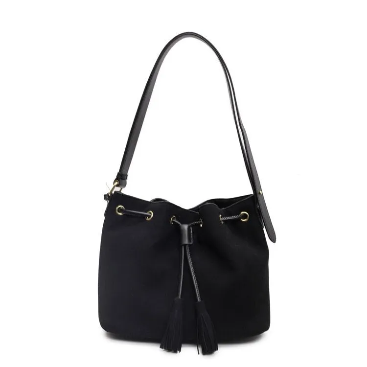 Celeste | Elegantly Tasselled Bucket Bag