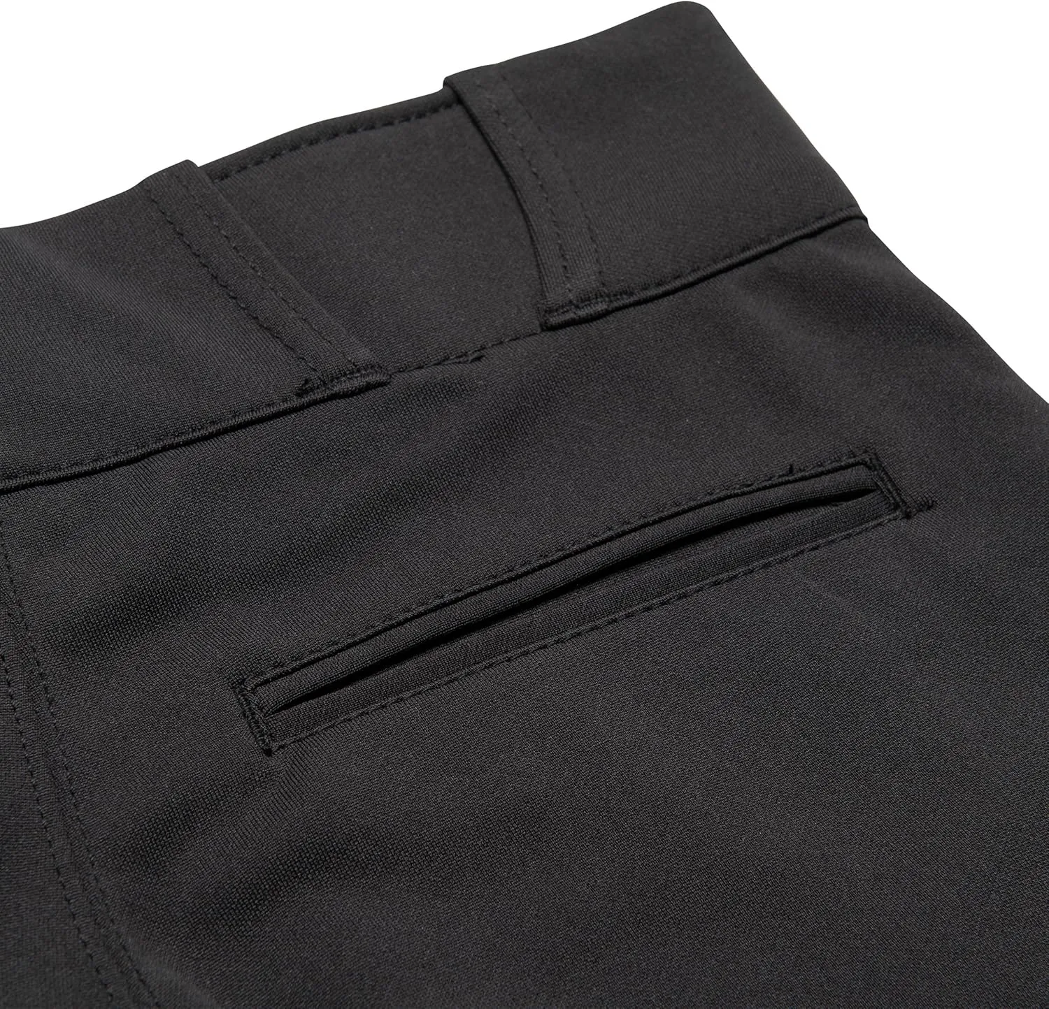 CHAMPRO Girls' Tournament Low-Rise Youth Softball Pants with Braid