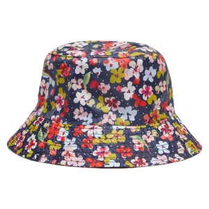 Chapeau Bob Rainy Day Blossom bleu marine JOULES