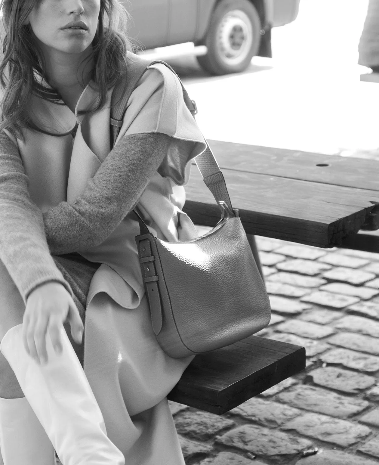 CHARLENE crossbody bag - Clay