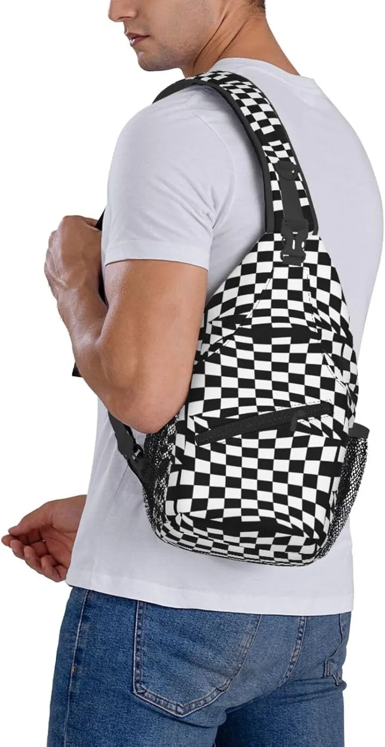 Chest Sling Bag Crossbody Shoulder Backpack Bag Gym Cycling Travel Hiking Daypack Cross Bag