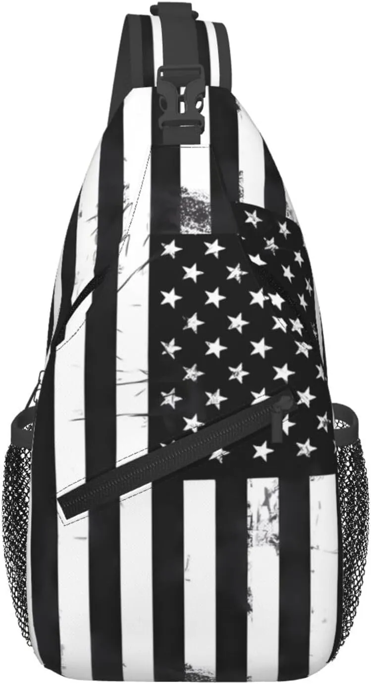 Chest Sling Bag Crossbody Shoulder Backpack Bag Gym Cycling Travel Hiking Daypack Cross Bag