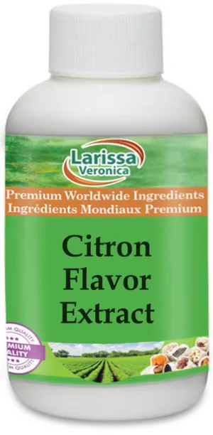 Citron Flavor Extract (8 oz, ZIN: 529059)