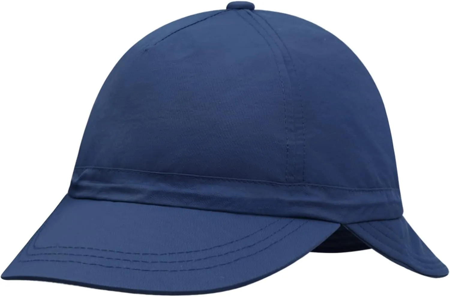 Clakllie Waterproof Boonie Beach Hat Short Brim Baseball Cap with Neck Flap UV Protection Sun Hats for Women Men
