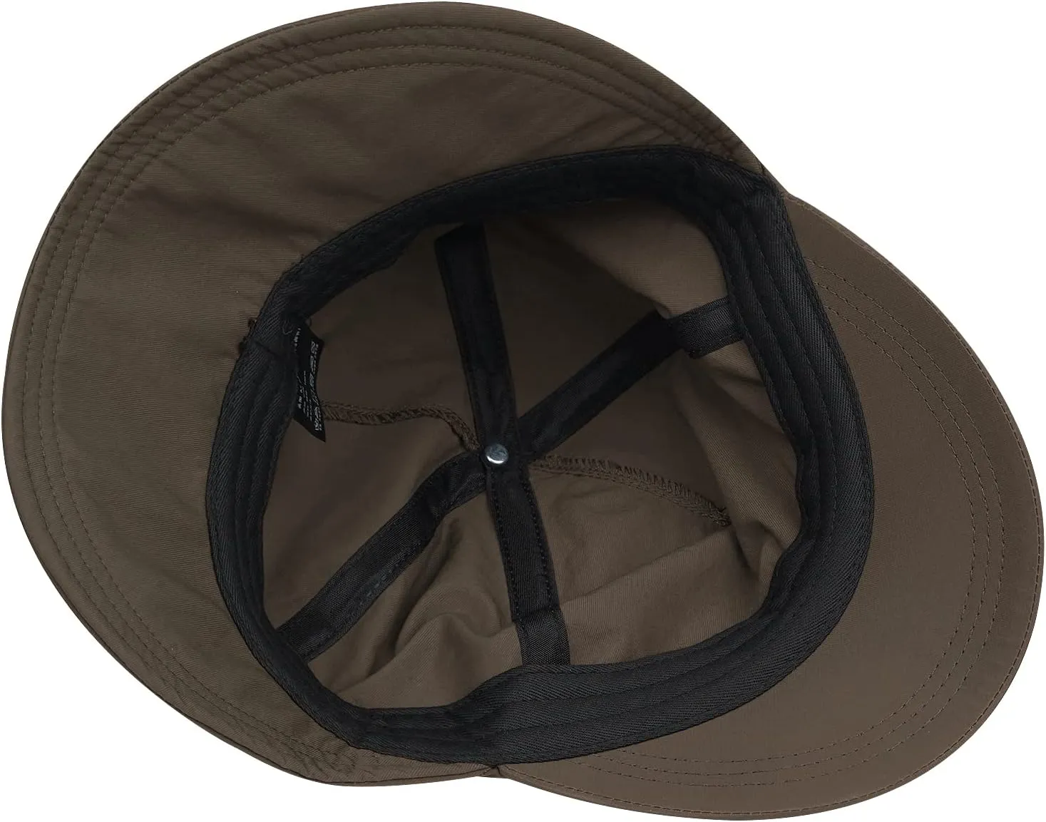Clakllie Waterproof Boonie Beach Hat Short Brim Baseball Cap with Neck Flap UV Protection Sun Hats for Women Men