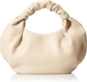 Cloud Pouch Bag Women Shoulder Handbag Soft Vegan Leather Vintage Hobo Mini Small Purses Ruched Cloud Bags