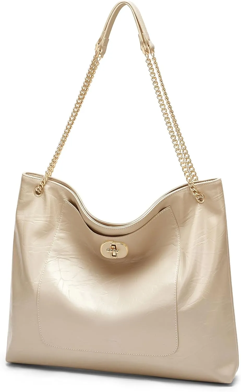 Cnoles Shoulder Bag Tote Bag Purses and Handbags For Women Fashion Vegan Leather Hobo Bag With High-grade hardware Strap