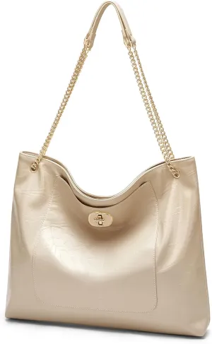 Cnoles Shoulder Bag Tote Bag Purses and Handbags For Women Fashion Vegan Leather Hobo Bag With High-grade hardware Strap