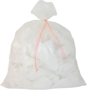 Cold Water Soluble Laundry Bags for Industrial Use - 19x22 (Case of 100)