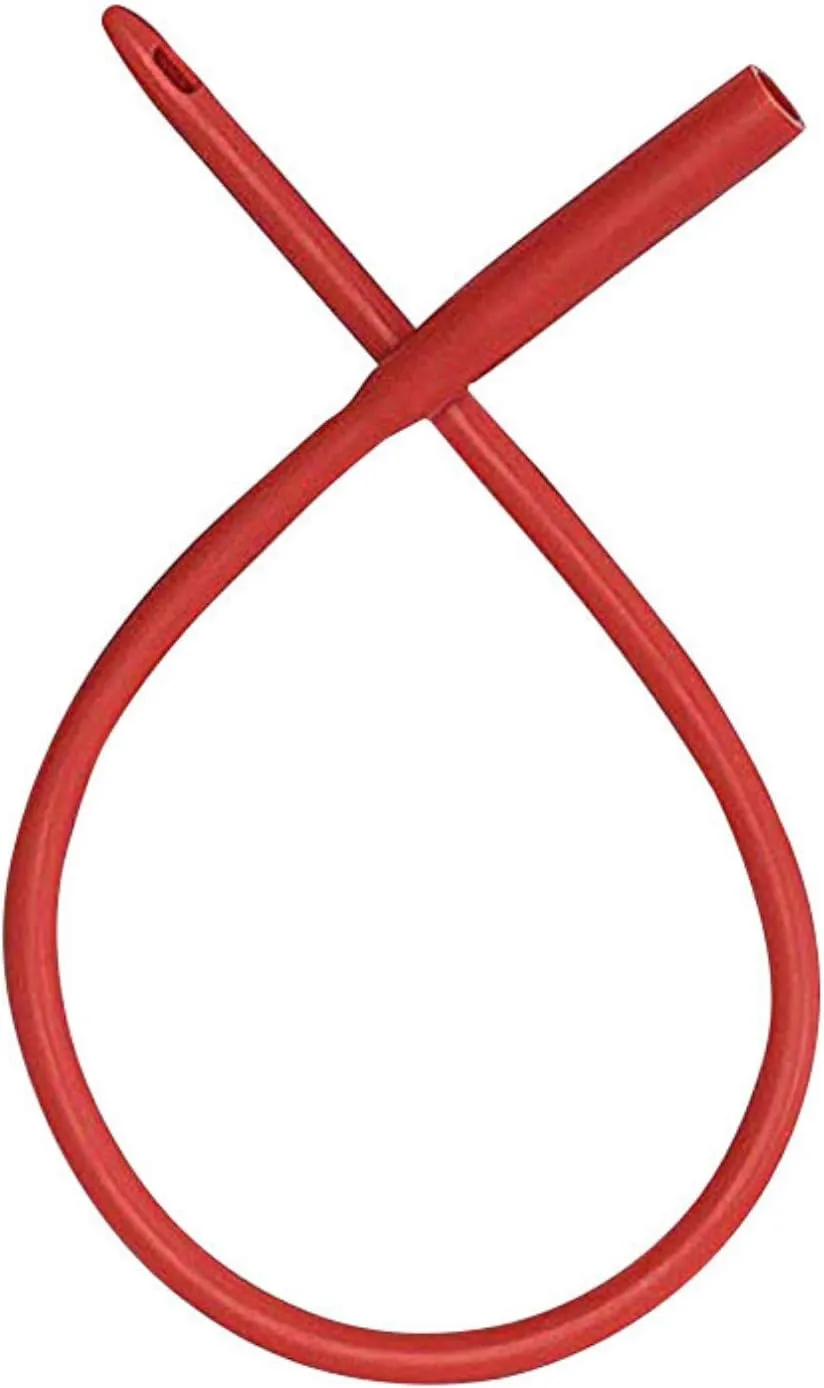 Colon Tube 20F Red (Latex) for Enema Use - Gerson Specific Sterile Pack of 3-1 Year Supply at an Amazing Price