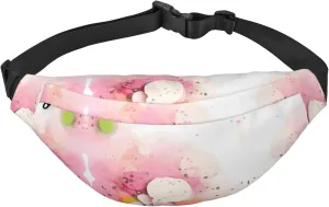 Color fragment paper Travel Fashion Waist Bag, Suitable for Sports, Running, Cycling, Traveling, Fishing Boys Large Crossbody Waist Bag,