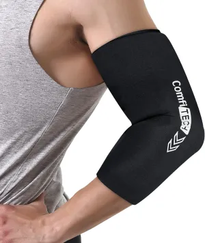ComfiTECH Elbow Ice Pack Wrap and Tennis Golfers Sleeve for Arm and Calf, Medium
