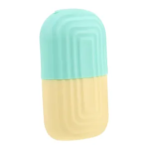 Cooling Silicone Ice Roller for Face and Neck Reusable Facial for Puffiness Wrinkles and Eye Bags Portable Skin Care Tool for Complexion