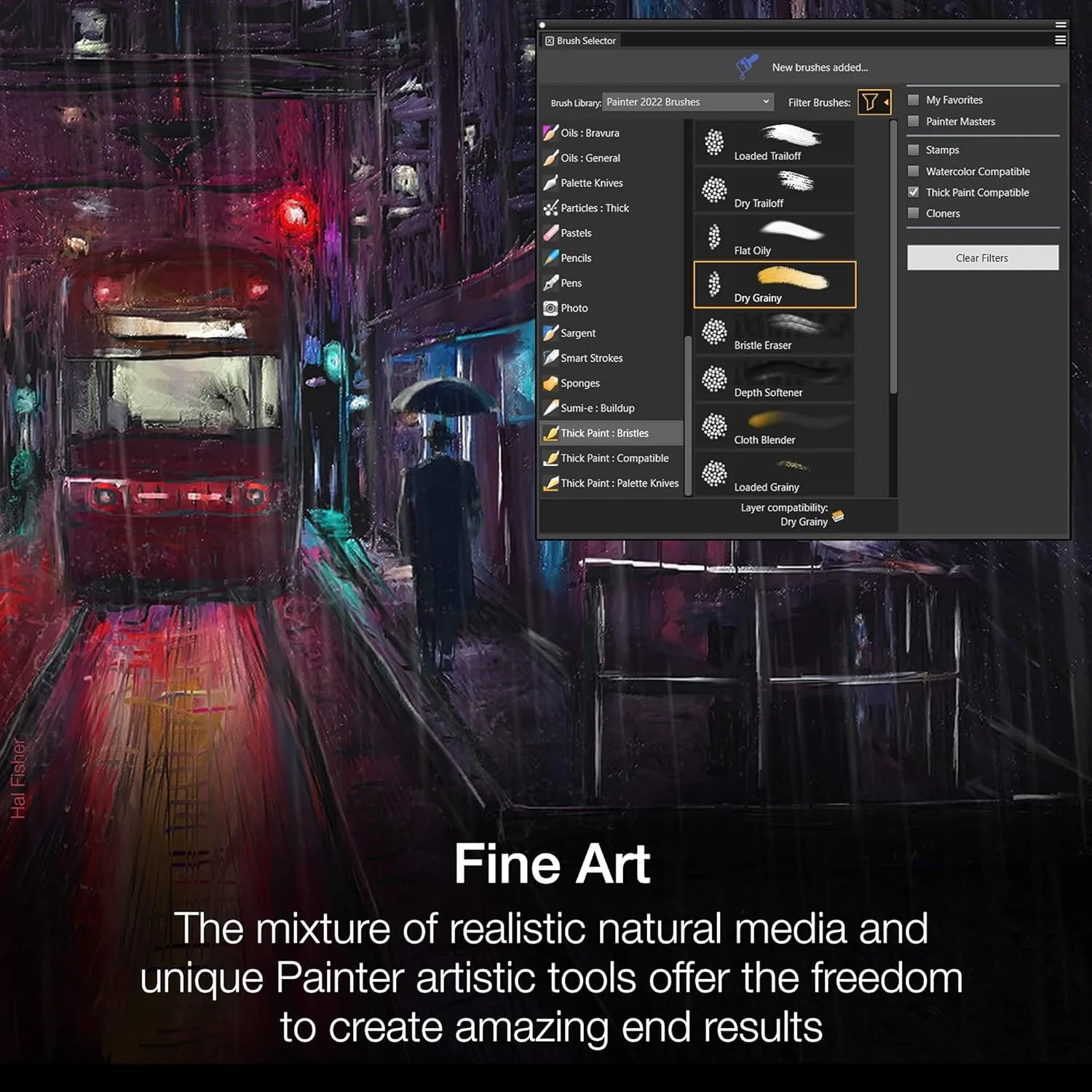 Corel Painter 2023 Upgrade | Professional Painting Software for Digital Art, Illustration, Photo Art & Fine Art [PC Download]
