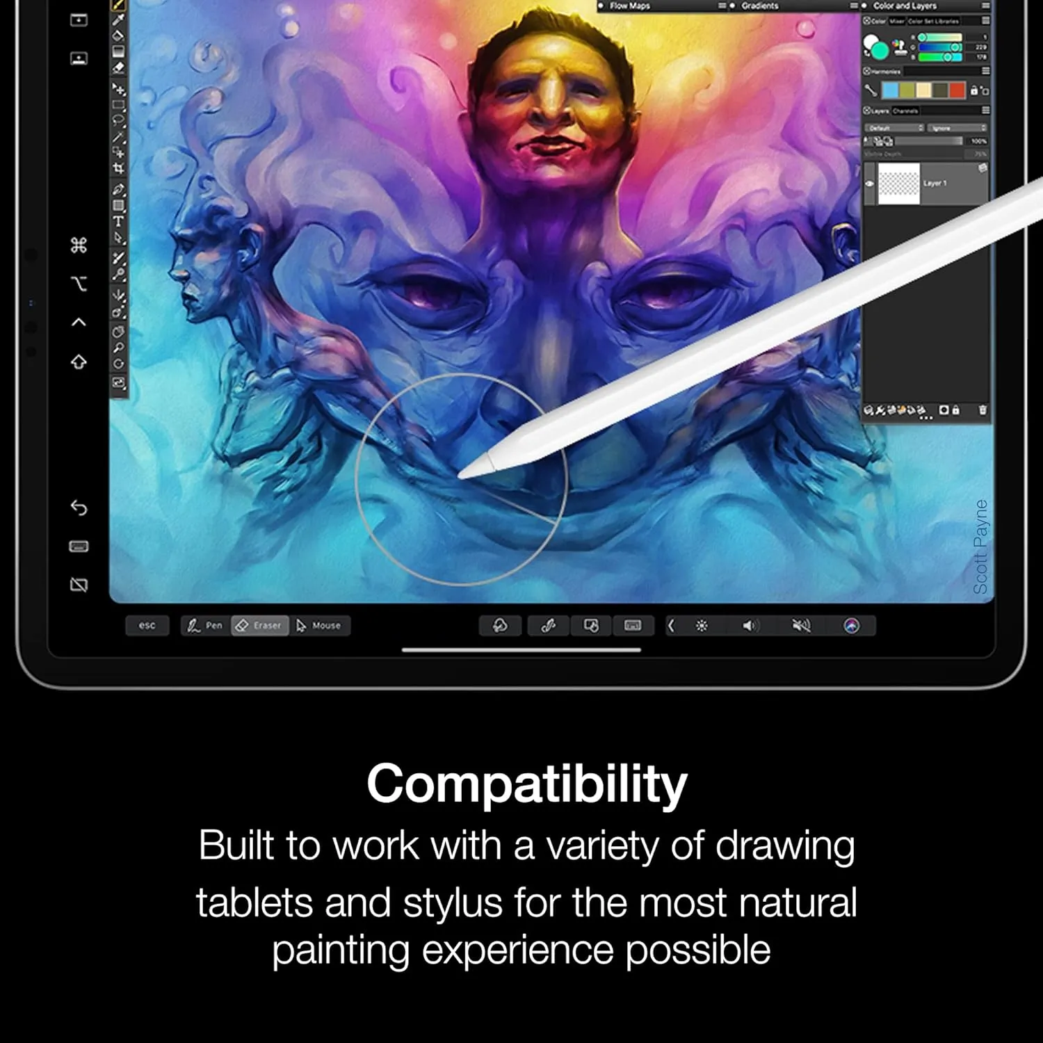 Corel Painter 2023 Upgrade | Professional Painting Software for Digital Art, Illustration, Photo Art & Fine Art [PC Download]