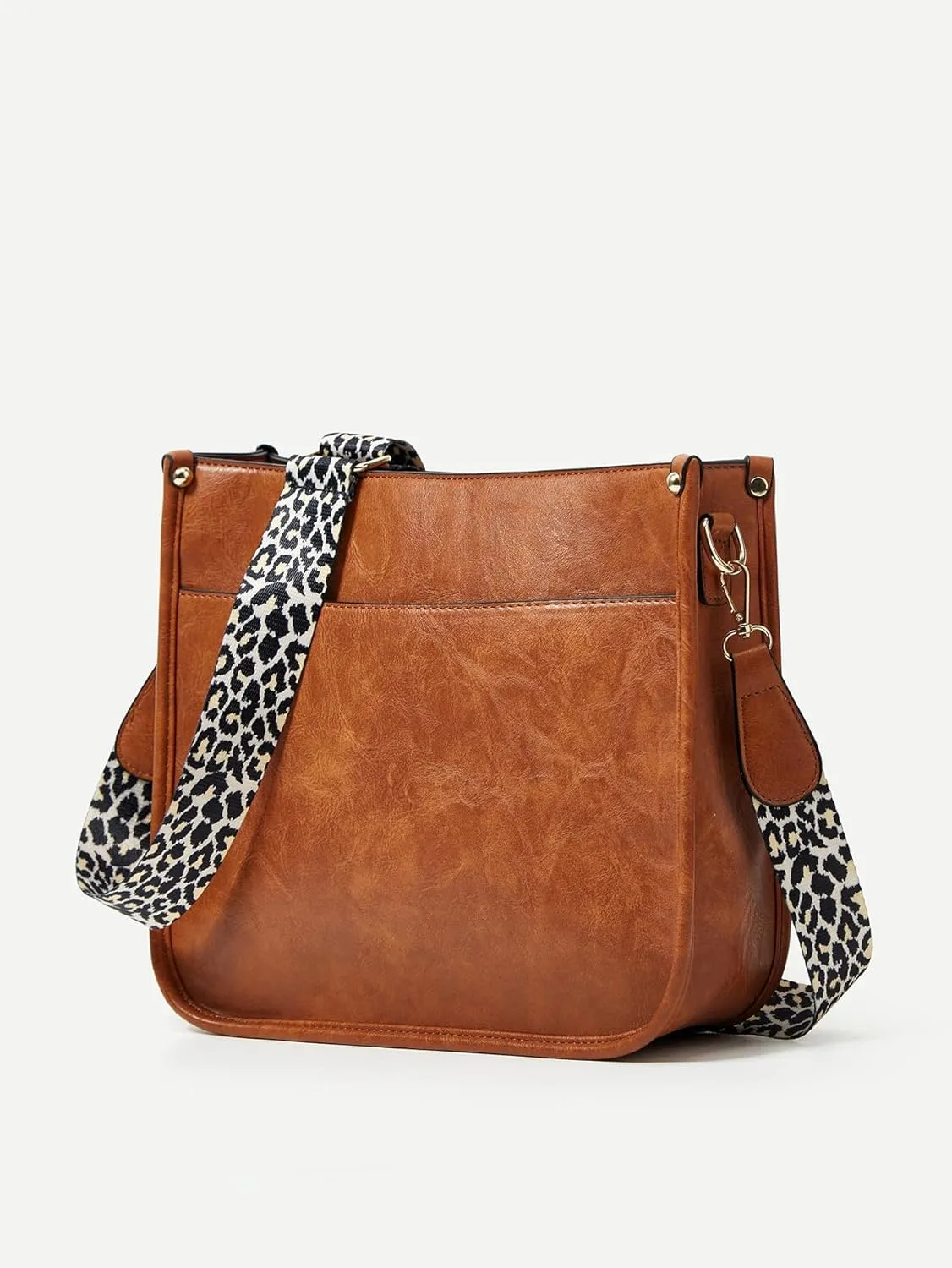 Crossbody Bag Ladies Bag Europe and The United States Fashion Crossbody Shoulder Large Capacity Tote Bag Lightweight