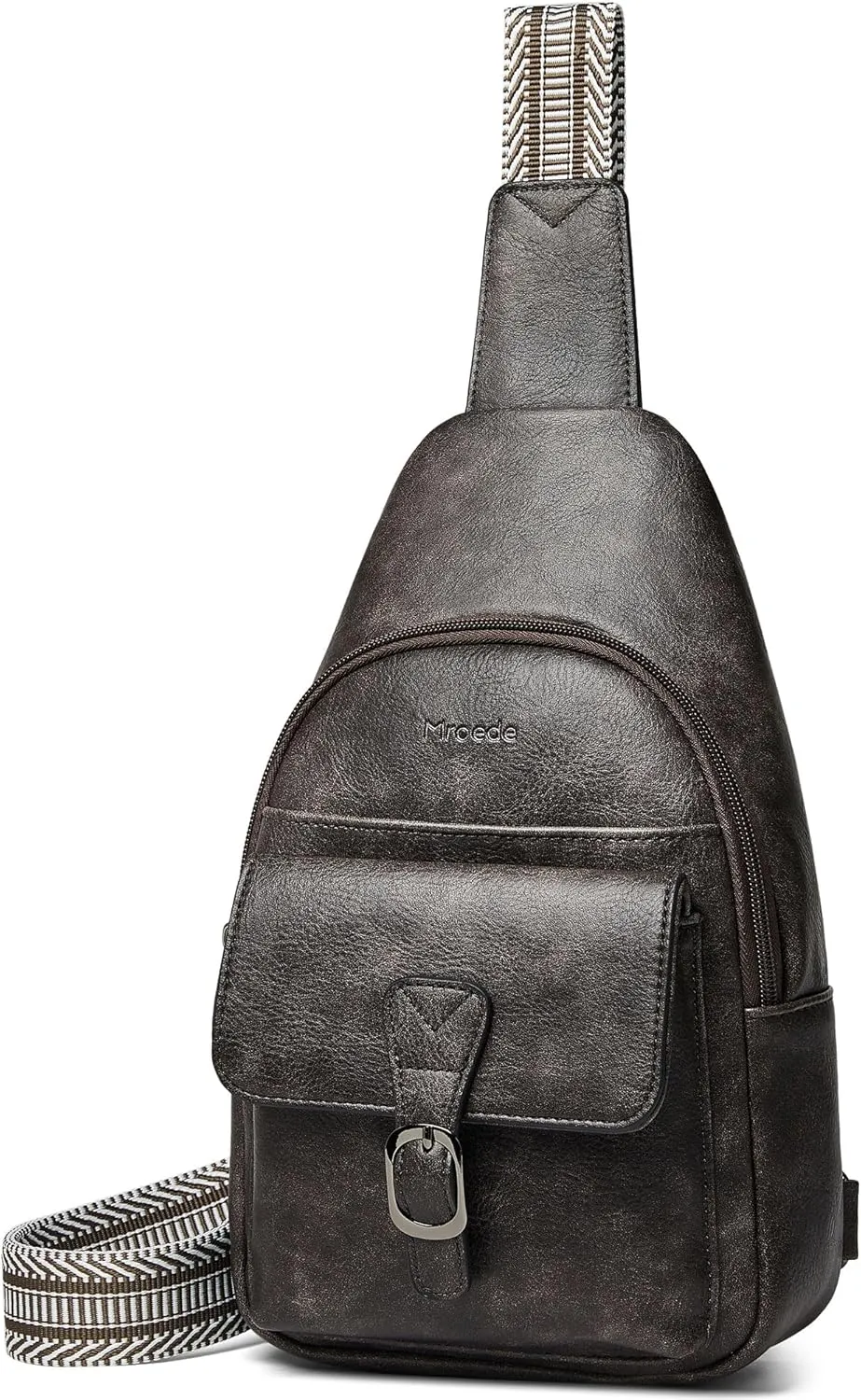 Crossbody Bags for Women Men Sling Bag 5 Pockets Fanny Pack Sling Backpack Chest Daypack Travel Purse Anti Theft