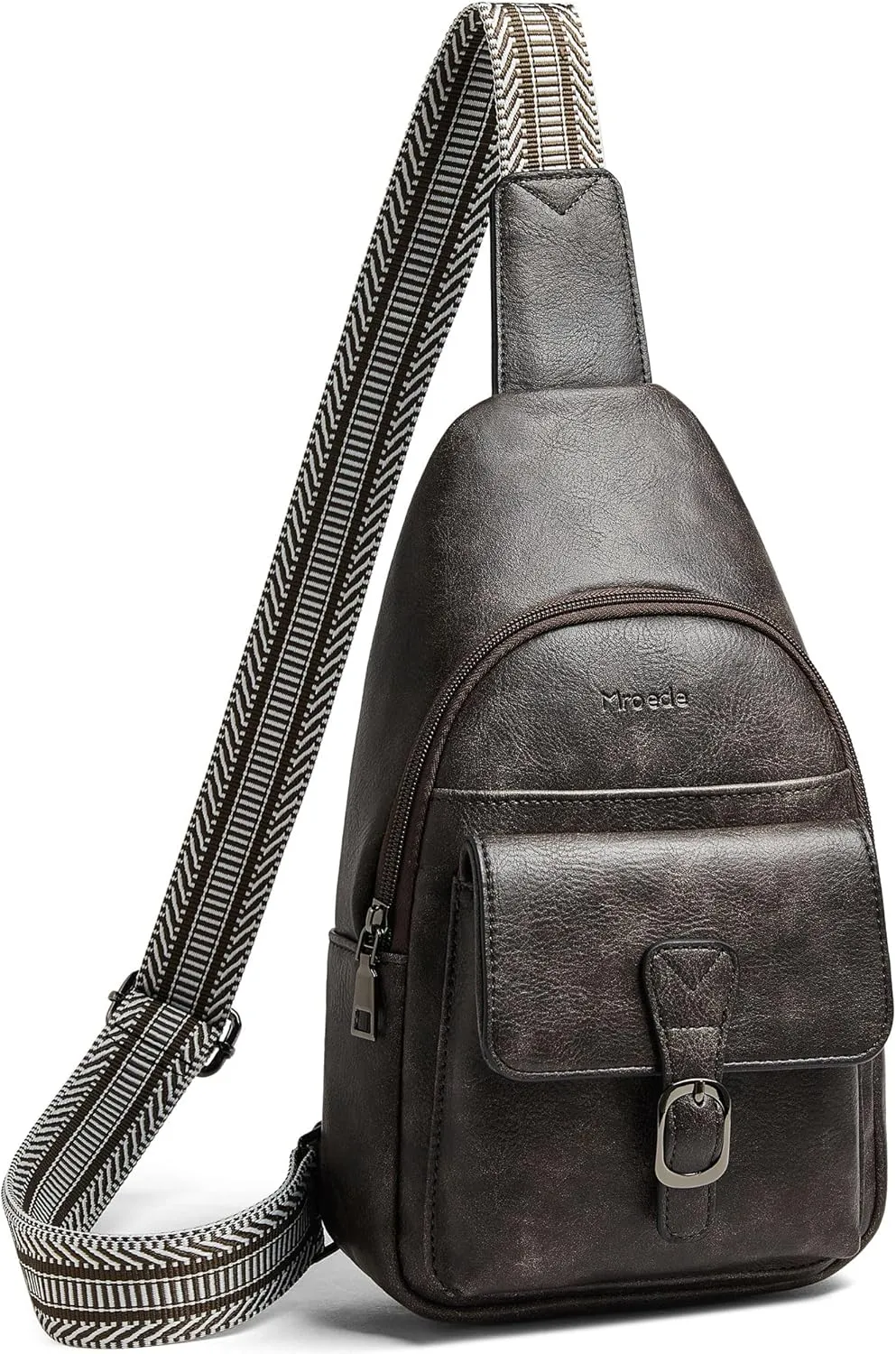 Crossbody Bags for Women Men Sling Bag 5 Pockets Fanny Pack Sling Backpack Chest Daypack Travel Purse Anti Theft