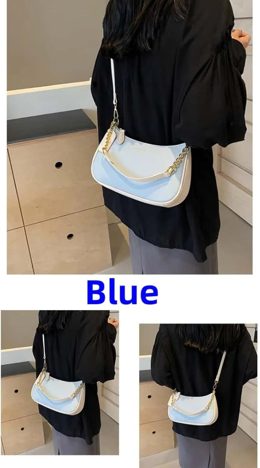 Crossbody Bags for Women Trendy Crescent Shoulder Underarm Small Purse Retro Classic Hobo Clutch Handbag Fashion Y2K