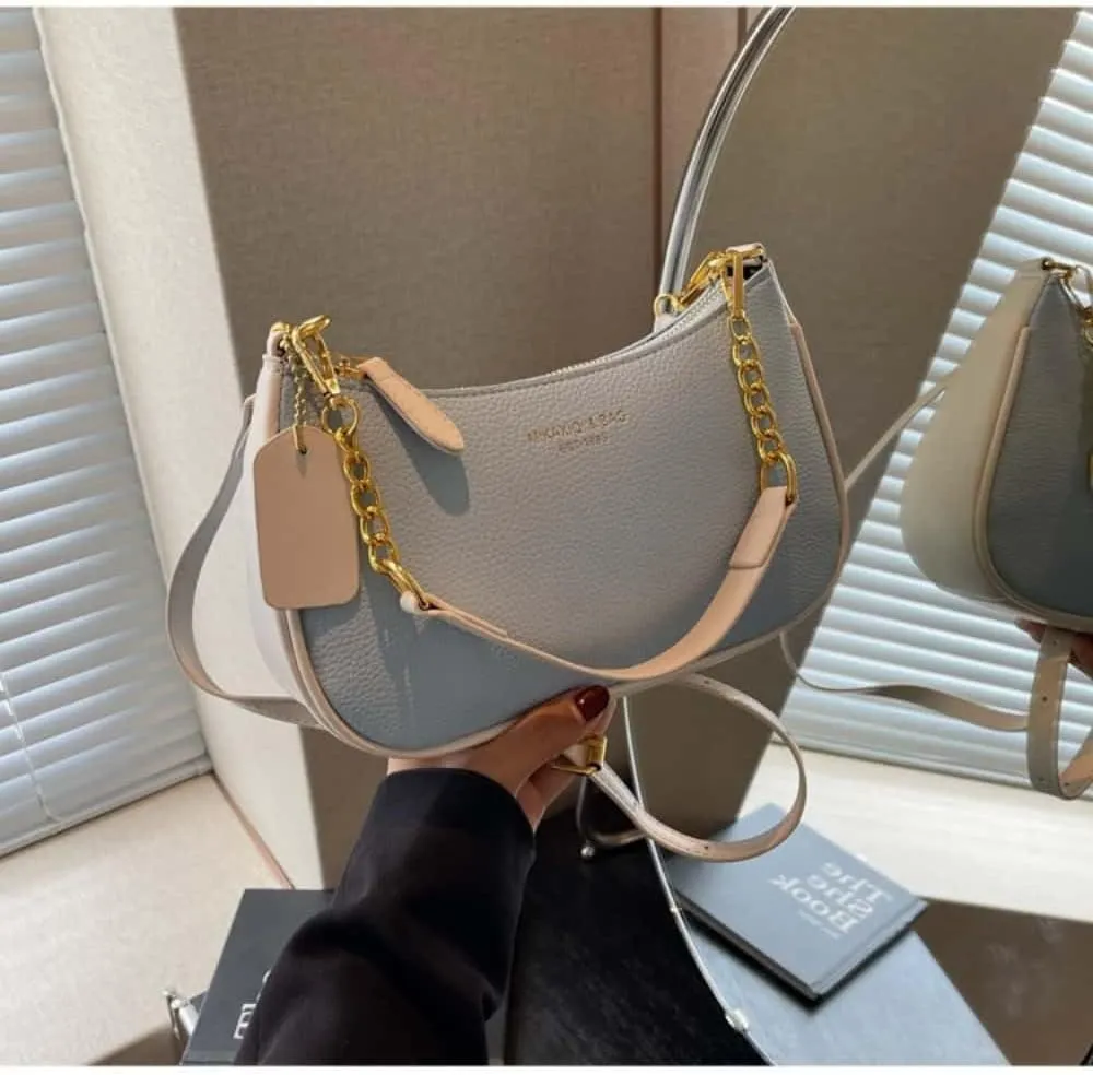 Crossbody Bags for Women Trendy Crescent Shoulder Underarm Small Purse Retro Classic Hobo Clutch Handbag Fashion Y2K