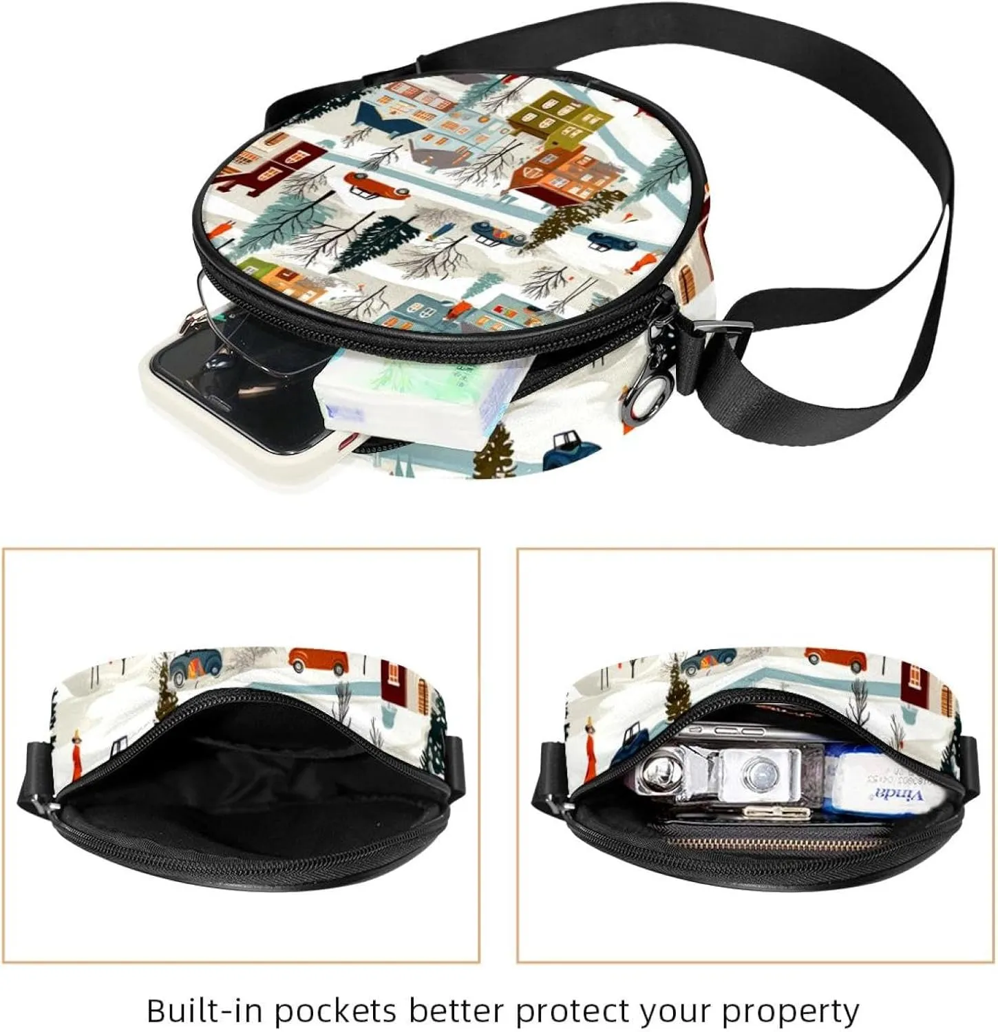 Crossbody Bags for Women,Crossbody Bag Men,Small Sling Bag,Crossbody Purse