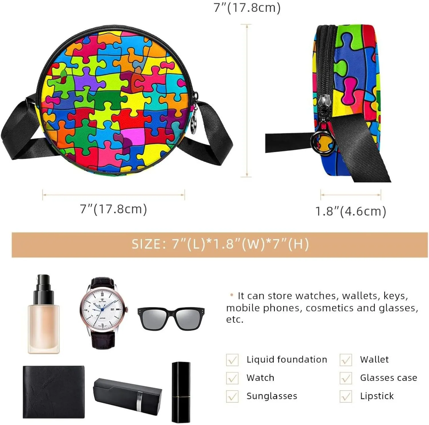 Crossbody Bags for Women,Crossbody Bag Men,Small Sling Bag,Crossbody Purse